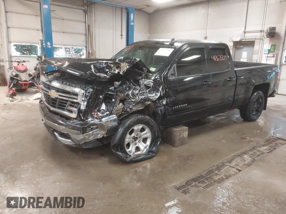2015 Chevrolet Silverado 1500 LT with VIN 1GCVKREC2FZ417244, listed as a IAAI auction lot 41267554 with 87,735 mi miles and . Bid and sale history available at DreamBid. Image 2.