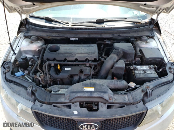 2010 Kia Forte LX with VIN KNAFT4A22A5186652, listed as a Copart auction lot 66001914 with 134,511 mi miles and Salvage Title. Bid and sale history available at carsss.com. Image 11.