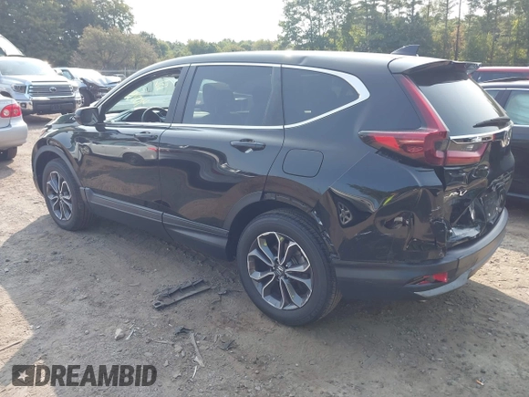 2020 Honda CR-V EX with VIN 2HKRW2H51LH655681, listed as a IAAI auction lot 40318921 with 72,958 mi miles. Bid and sale history available at carsss.com. Image 3.