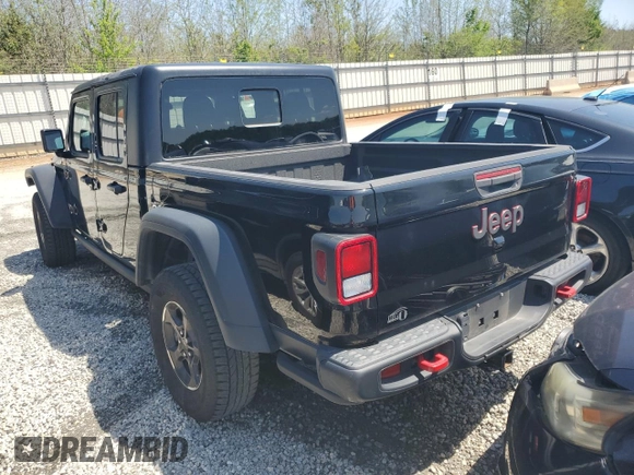 2021 Jeep Gladiator Rubicon with VIN 1C6JJTBG0ML507537, listed as a Copart auction lot 48719065 with 41,445 mi miles and Salvage title. Bid and sale history available at DreamBid. Image 6.
