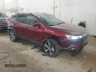 2019 Jeep Cherokee Limited z VIN 1C4PJMDX1KD353269, wystawiony jako Copart lot #57764345 z przebiegiem 37 976 mil mil oraz Szkoda całkowita • Salvage title. Historia ofert i sprzedaży dostępna na DreamBid. Obrazek 4.
