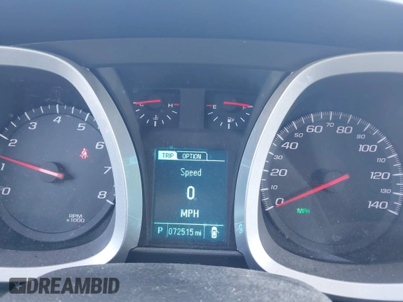 2017 Chevrolet Equinox LT with VIN 2GNFLFEK1H6228744, listed as a IAAI auction lot 41753330 with 72,515 mi miles and . Bid and sale history available at DreamBid. Image 7.