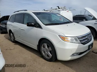 2013 Honda Odyssey Touring with VIN 5FNRL5H9XDB037076, listed as a Copart auction lot 51978345 with 145,897 mi miles and Salvage Title. Bid and sale history available at carsss.com. Image 4.