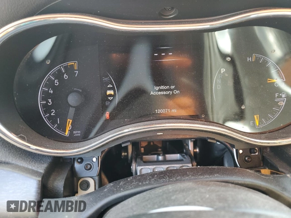 2017 Jeep Grand Cherokee Limited with VIN 1C4RJEBG2HC628390, listed as a Copart auction lot 59921975 with 120,071 mi miles and Salvage title. Bid and sale history available at DreamBid. Image 9.