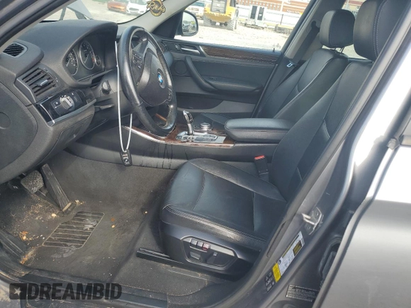 2016 BMW X3 xDrive28i with VIN 5UXWX9C59G0D65421, listed as a Copart auction lot 50040395 with 146,751 mi miles and Salvage Title. Bid and sale history available at carsss.com. Image 7.