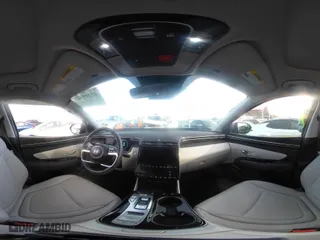2023 Hyundai Tucson Hybrid SEL Convenience with VIN KM8JFCA14PU126730, listed as a IAAI auction lot 41399412 with 7,640 mi miles. Bid and sale history available at carsss.com. Image 21.