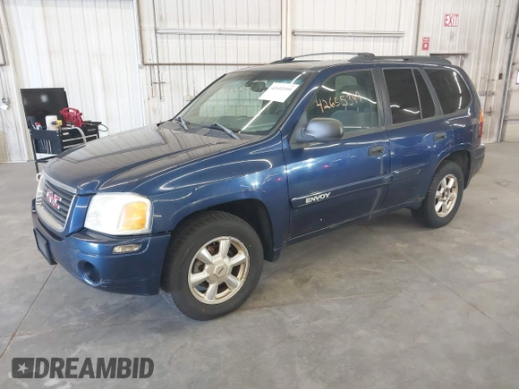 2003 GMC Envoy SLE with VIN 1GKDT13SX32365522, listed as a IAAI auction lot 42655399 with 210,765 mi miles and . Bid and sale history available at DreamBid. Image 2.
