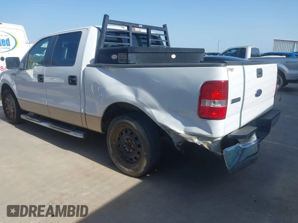 2008 Ford F-150 XL with VIN 1FTRW12W68FA77946, listed as a IAAI auction lot 41828609 with 159,432 mi miles. Bid and sale history available at carsss.com. Image 3.