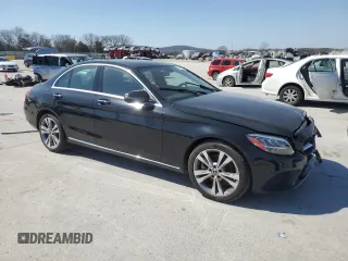 2020 Mercedes-Benz C with VIN WDDWF8DB5LR563862, listed as a Copart auction lot 48948205 with 59,159 mi miles and Clean Title. Bid and sale history available at carsss.com. Image 4.
