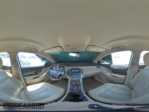 2010 Buick LaCrosse CXL with VIN 1G4GC5GG8AF132214, listed as a Copart auction lot 57655825 with 184,844 mi miles and Salvage title. Bid and sale history available at DreamBid. Image 14.