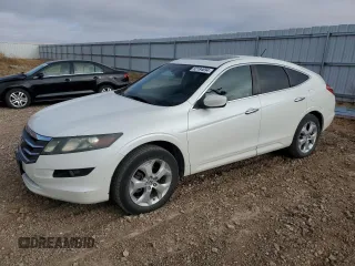2010 Honda Accord Crosstour EX-L with VIN 5J6TF2H50AL009055, listed as a Copart auction lot 82184694 with 120,886 mi miles and Clean Title. Bid and sale history available at carsss.com. Image 1.