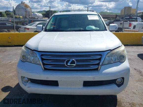 2011 Lexus GX 460 with VIN JTJBM7FX3B5024239, listed as a IAAI auction lot 41958654 with 215,380 mi miles. Bid and sale history available at carsss.com. Image 12.