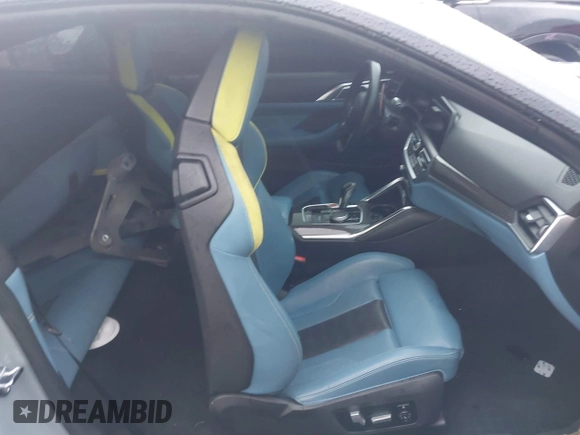 2021 BMW M4 Competition z VIN WBS33AZ03MCG59977, wystawiony jako IAAI lot #41012387 z przebiegiem 50 572 mil mil oraz . Historia ofert i sprzedaży dostępna na DreamBid. Obrazek 5.