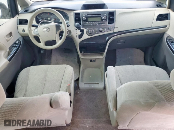 2014 Toyota Sienna L with VIN 5TDZK3DC9ES504168, listed as a Copart auction lot 53580095 with 253,688 mi miles and Salvage Title. Bid and sale history available at carsss.com. Image 8.
