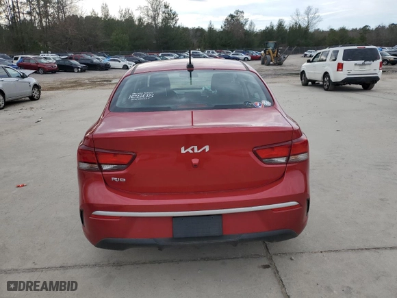 2023 Kia Rio S with VIN 3KPA24AD3PE621242, listed as a Copart auction lot 42699825 with NaN miles and Salvage Title. Bid and sale history available at carsss.com. Image 6.