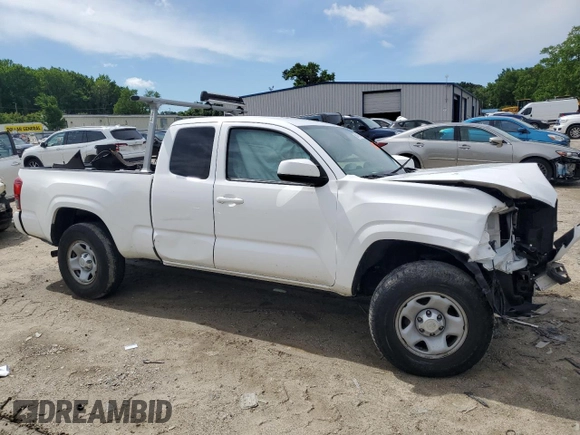 2019 Toyota Tacoma SR with VIN 5TFSX5EN0KX066144, listed as a Copart auction lot 58041625 with Not provided miles and Salvage title. Bid and sale history available at DreamBid. Image 4.
