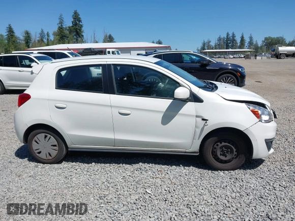 2019 Mitsubishi Mirage ES z VIN ML32A3HJXKH007159, wystawiony jako IAAI lot #42367506 z przebiegiem 101 390 mil mil oraz . Historia ofert i sprzedaży dostępna na DreamBid. Obrazek 13.