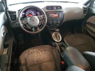 2014 Kia Soul + with VIN KNDJP3A52E7062879, listed as a Copart auction lot 48993625 with 57,892 mi miles and Salvage Title. Bid and sale history available at carsss.com. Image 8.