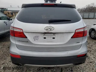 2016 Hyundai Santa Fe XL Limited Adventure Edition with VIN KM8SNDHF1GU142818, listed as a Copart auction lot 84833454 with 107,319 mi miles and Non Repairable. Bid and sale history available at carsss.com. Image 6.