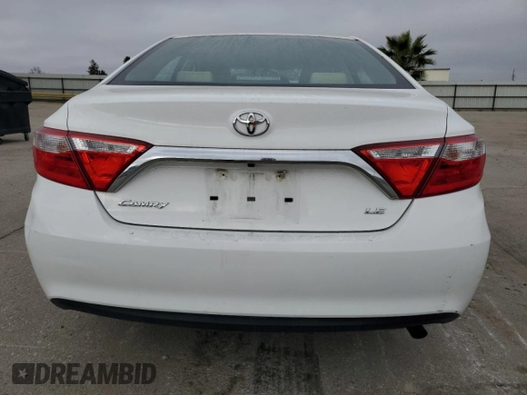 2015 Toyota Camry XLE with VIN 4T4BF1FK2FR474122, listed as a Copart auction lot 46443185 with 48,560 mi miles and Salvage Title. Bid and sale history available at carsss.com. Image 6.