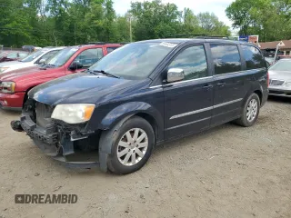 2011 Chrysler Town & Country Touring L with VIN 2A4RR8DG1BR604050, listed as a Copart auction lot 55464315 with 152,007 mi miles and Salvage Title. Bid and sale history available at DreamBid. Image 1.
