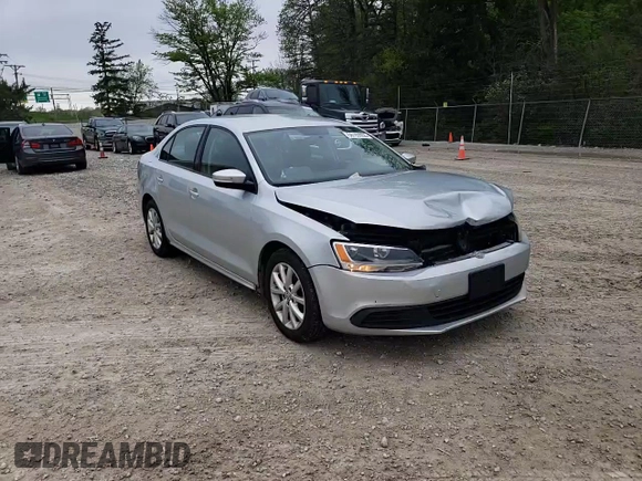 2011 Volkswagen Jetta SE with VIN 3VWDX7AJXBM342565, listed as a Copart auction lot 56193955 with 113,167 mi miles and Salvage title. Bid and sale history available at DreamBid. Image 13.