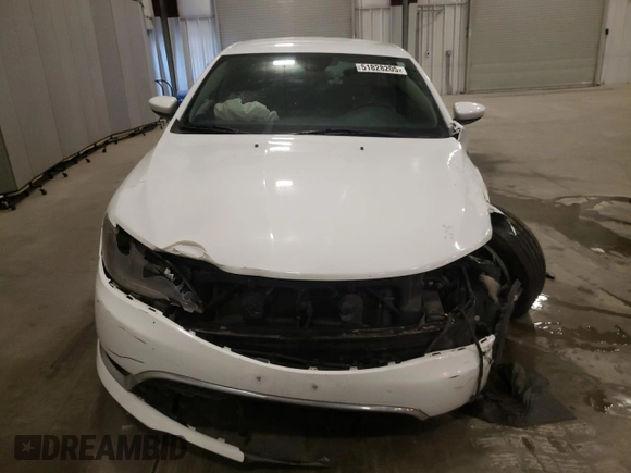 2015 Chrysler 200 C with VIN 1C3CCCCB7FN575909, listed as a Copart auction lot 51828205 with 211,589 mi miles and Salvage Title. Bid and sale history available at DreamBid. Image 5.