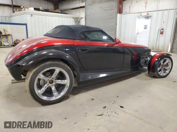 1999 Plymouth Prowler с VIN 1P3EW65G2XV502552, выставлен на аукционе Copart как лот 88120945 с пробегом 63 566 миль миль и Чистый • Clean title. История ставок и продаж доступна на DreamBid. Изображение 3.
