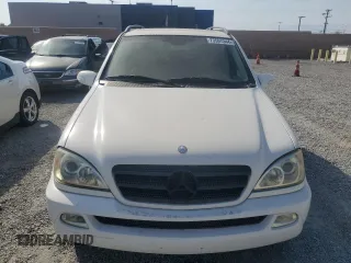 2002 Mercedes-Benz M-Class with VIN 4JGAB54E52A354218, listed as a Copart auction lot 73597344 with 161,247 mi miles and Clean Title. Bid and sale history available at carsss.com. Image 5.