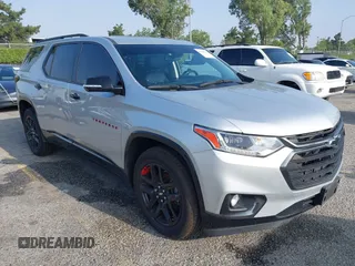 2020 Chevrolet Traverse Premier with VIN 1GNERKKW2LJ210226, listed as a IAAI auction lot 42448923 with 60,187 mi miles and . Bid and sale history available at DreamBid. Image 1.