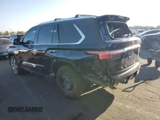 2024 Toyota Sequoia SR5 with VIN 7SVAAABA2RX021973, listed as a Copart auction lot 69408364 with 16,567 mi miles and Salvage Title. Bid and sale history available at carsss.com. Image 2.