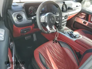2021 Mercedes-Benz G 63 AMG with VIN W1NYC7HJ0MX371374, listed as a Copart auction lot 74623434 with 37,901 mi miles and Salvage Title. Bid and sale history available at DreamBid. Image 8.