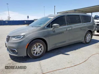 2022 Chrysler Pacifica Touring L z VIN 2C4RC1BG0NR135958, wystawiony jako Copart lot #56690175 z przebiegiem 92 824 mil mil oraz Szkoda całkowita • Salvage title. Historia ofert i sprzedaży dostępna na DreamBid. Obrazek 1.