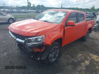 2019 Chevrolet Colorado 4WD LT with VIN 1GCGTCEN3K1147325, listed as a IAAI auction lot 42267305 with 83,950 mi miles and . Bid and sale history available at DreamBid. Image 2.
