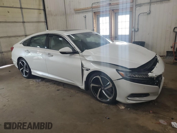 2020 Honda Accord Touring z VIN 1HGCV2F91LA006809, wystawiony jako Copart lot #58009285 z przebiegiem 56 779 mil mil oraz Szkoda całkowita • Salvage title. Historia ofert i sprzedaży dostępna na DreamBid. Obrazek 4.