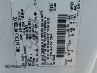 2005 Ford Ranger XLT z VIN 1FTZR45E65PA15867, wystawiony jako Copart lot #59501235 z przebiegiem Nie podano mil oraz Szkoda całkowita • Salvage title. Historia ofert i sprzedaży dostępna na DreamBid. Obrazek 12.