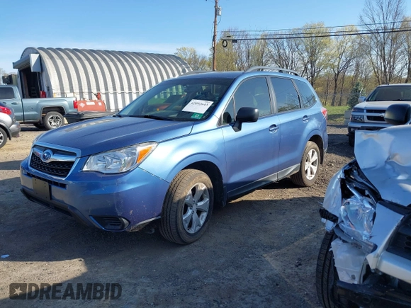 2016 Subaru Forester 2.5i with VIN JF2SJABC1GH466181, listed as a IAAI auction lot 42092643 with 108,779 mi miles. Bid and sale history available at carsss.com. Image 17.