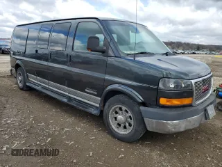 2003 GMC Savana z VIN 1GDGG29U031206019, wystawiony jako Copart lot #48920054 z przebiegiem Nie podano mil oraz Szkoda całkowita • Salvage title. Historia ofert i sprzedaży dostępna na DreamBid. Obrazek 4.