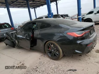 2021 BMW 4 Series 430i with VIN WBA53AP01MCF92750, listed as a Copart auction lot 43817115 with 61,291 mi miles and Salvage Title. Bid and sale history available at DreamBid. Image 2.