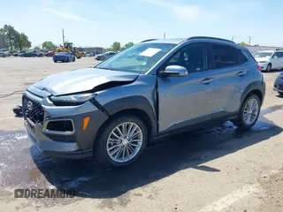 2019 Hyundai Kona SEL with VIN KM8K62AA9KU282916, listed as a IAAI auction lot 42086109 with 59,288 mi miles. Bid and sale history available at carsss.com. Image 2.
