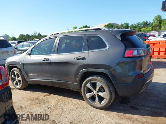 2020 Jeep Cherokee Limited with VIN 1C4PJLDB3LD547365, listed as a IAAI auction lot 42307536 with 117,109 mi miles and . Bid and sale history available at DreamBid. Image 15.