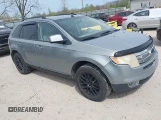 2007 Ford Edge SEL with VIN 2FMDK48C67BA89921, listed as a IAAI auction lot 42073722 with 270,000 mi miles. Bid and sale history available at carsss.com. Image 1.