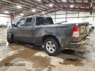 2021 Ram 1500 Big Horn with VIN 1C6SRFBT8MN614917, listed as a Copart auction lot 88296005 with 56,179 mi miles and Clean Title. Bid and sale history available at carsss.com. Image 2.