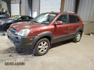 2005 Hyundai Tucson GLS with VIN KM8JN72D45U127165, listed as a Copart auction lot 64548104 with 127,234 mi miles and Salvage Title. Bid and sale history available at carsss.com. Image 1.