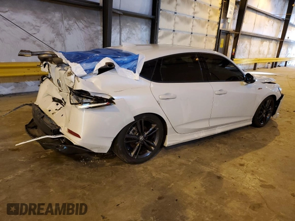 2024 Acura Integra Technology с VIN 19UDE4G79RA023797, выставлен на аукционе Copart как лот 42125905 с пробегом 7 144 миль миль и Списание • Salvage title. История ставок и продаж доступна на DreamBid. Изображение 3.