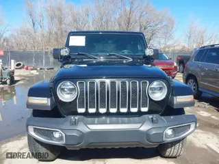 2018 Jeep Wrangler Unlimited Sahara with VIN 1C4HJXEG6JW108376, listed as a IAAI auction lot 41674757 with 69,649 mi miles. Bid and sale history available at carsss.com. Image 13.