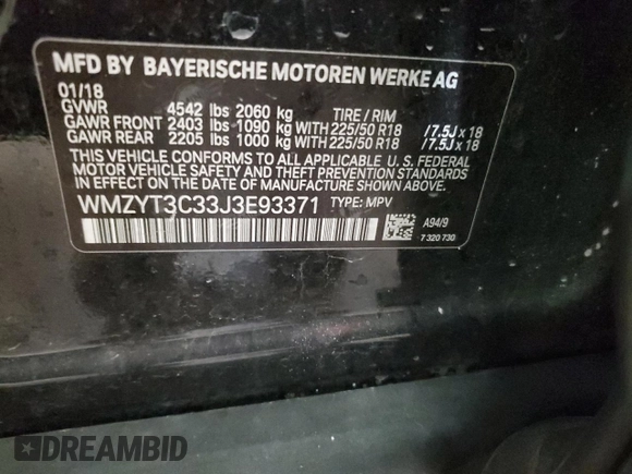 2018 MINI Countryman Cooper S with VIN WMZYT3C33J3E93371, listed as a Copart auction lot 80890684 with 73,455 mi miles and Salvage Title. Bid and sale history available at carsss.com. Image 13.