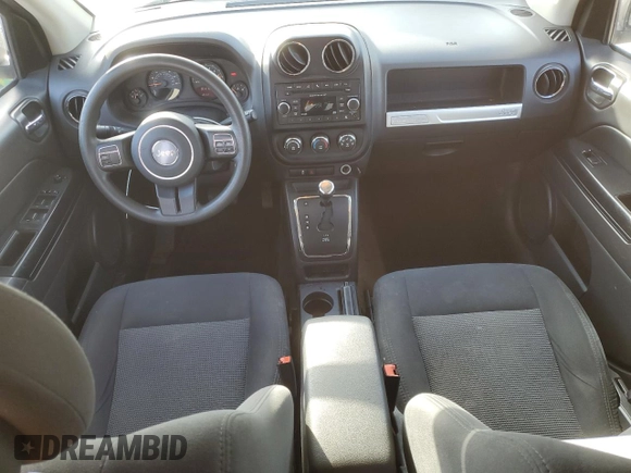 2016 Jeep Compass 75th Anniversary with VIN 1C4NJCBB4GD678224, listed as a Copart auction lot 42440875 with 167,050 mi miles and Salvage Title. Bid and sale history available at carsss.com. Image 8.