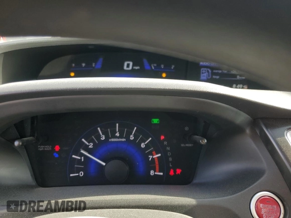 2015 Honda Civic EX with VIN 19XFB2F82FE004161, listed as a Copart auction lot 56061885 with 165,684 mi miles and Clean Title. Bid and sale history available at DreamBid. Image 9.