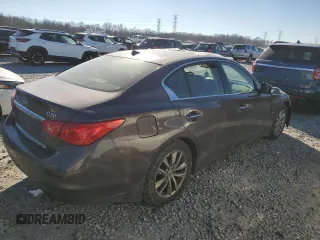 2017 Infiniti Q50 3.0t Premium with VIN JN1EV7ARXHM832546, listed as a Copart auction lot 42340335 with 117,408 mi miles and Salvage Title. Bid and sale history available at carsss.com. Image 3.